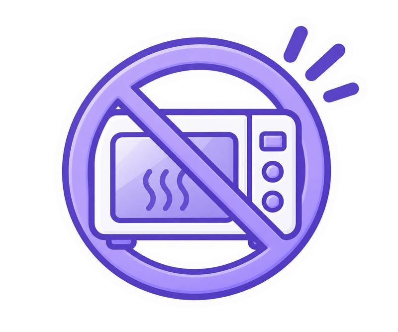 NO MICROWAVE NEEDED