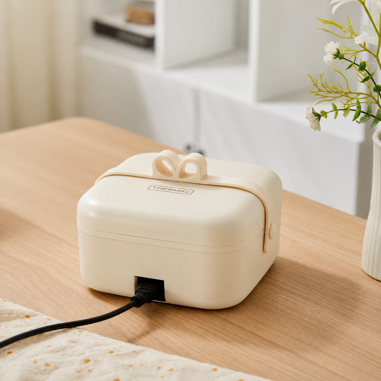 Compact Electric Heating Lunch Box