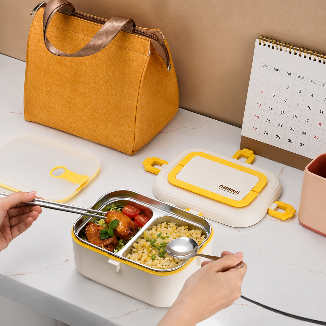 Secure-Lock Electric Food Warmer
